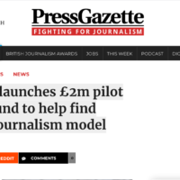 Rząd W. Brytanii przeznaczy 2 mln funtów na pilotażowy program wsparcia mediów regionalnych
