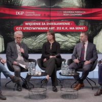 Więzienie za zniesławienie – czy utrzymywanie art. 212 k.k. ma sens. Debata DGP i HFPC